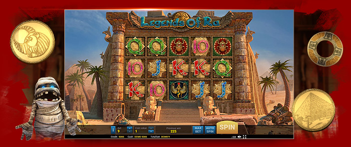 Découvrez les secrets de la machine à sous Legends of Ra, un jeu Evo Play Entertainment
