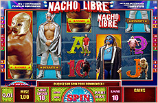 Jouer gratuitement sur la machine à sous Nacho Libre !