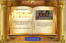 Conseils et explication du jeu Book of Dead