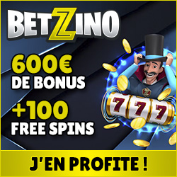 Profiter du bonus de bienvenue du casino Betzino