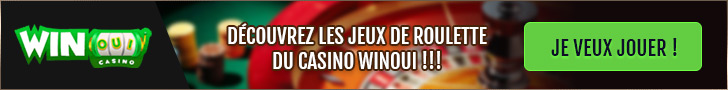Jouez sur les meilleures roulettes en ligne du casino WinOui