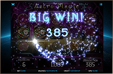 Big Win jeu slot Astro Magic