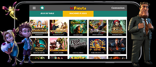 Casino sur smartphone : Casino la Fiesta