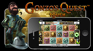 Gonzo's Quest, Machine à sous 3D Mobile