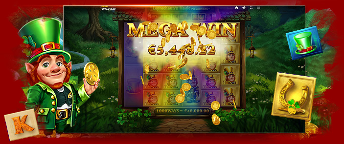 Leprechaun’s Magic MEGAWAYS™ vous offre la chance de gagner gros au casino en ligne