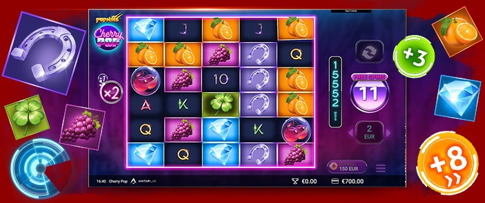Découvrez la nouvelle machine à sous gagnante d'Yggdrasil Gaming : CherryPop !