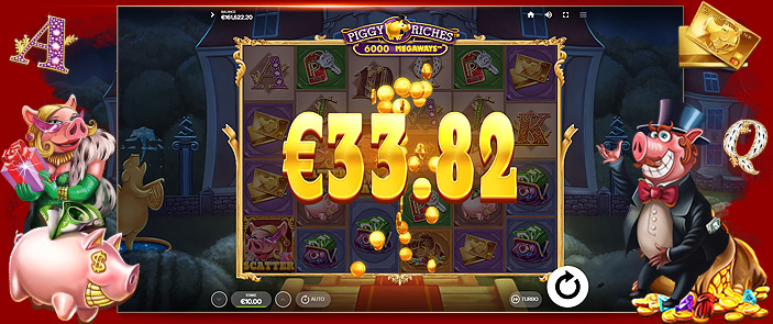 Red Tiger vous fait gagner au casino sur mobile Piggy Riches MEGAWAYS™