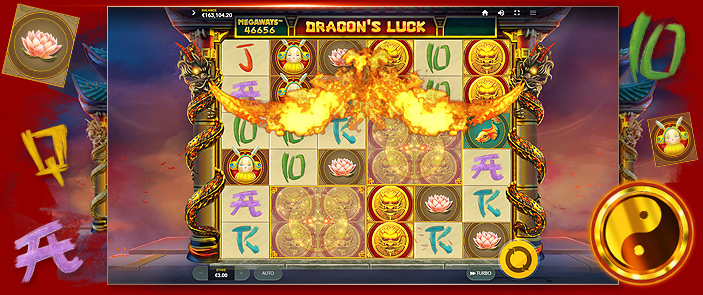 Gagner de vrais euros avec la machine à sous Dragon’s Luck MEGAWAYS™