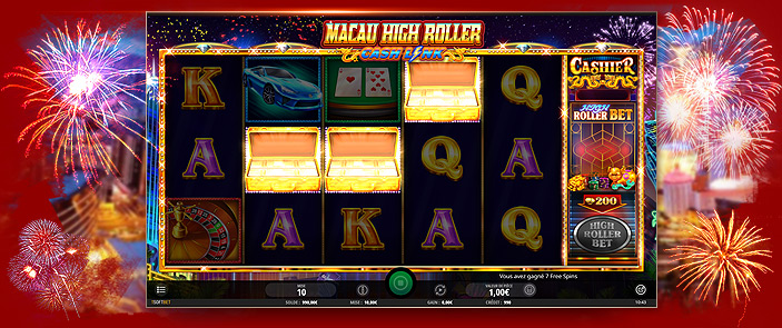 Retrouvez les sensations du casino avec le jeu d'argent Macau High Roller en ligne !