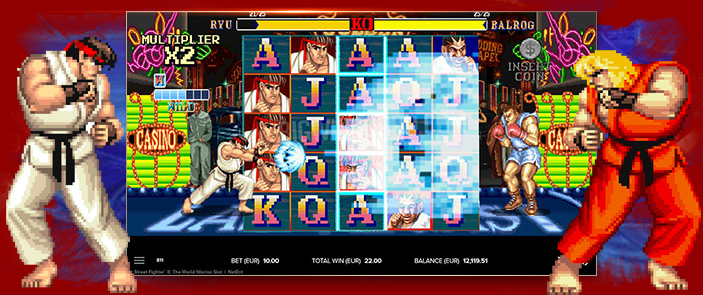 Street Fighter II: La machine à sous Rétro-Gaming que vous attendiez !