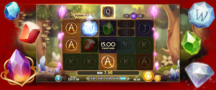 La nouvelle machine à sous rentable du printemps Shimmering Woods de Play’n Go!