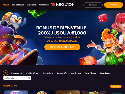 Casino en ligne Red Dice