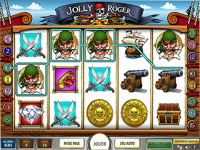 Jouer sur la machine à sous Jolly Roger, de Play'n Go en français !