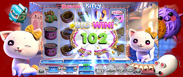 Revue test du jeu gratuit de casino, la machine à sous Kawaii Kitty