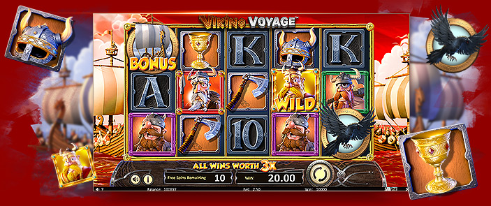 Partez pour une aventure incroyable avec le jeu de casino Viking Voyage de Betsoft !